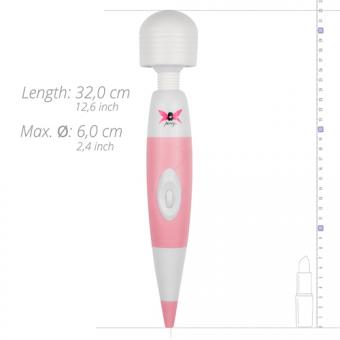 Pixey Wand Vibrator - Pink