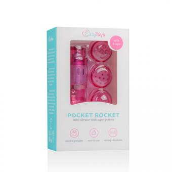 Easytoys Pocket Rocket розового цвета