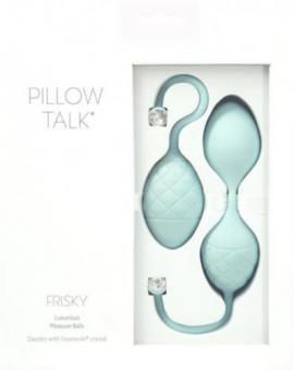 Pillow Talk - шарики Frisky Pleasure - бирюзовый