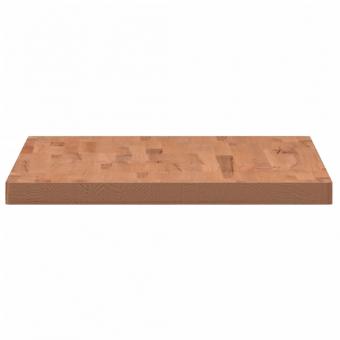 Waschtischplatte 100x60x4 cm Massivholz Buche