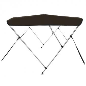 3-Bow Bimini-Top Schwarz 183x196x137 cm