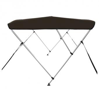 3-Bow Bimini-Top Schwarz 183x160x137 cm