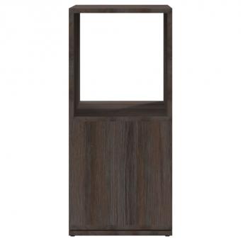 Hinged shelf Grey and Sonoma oak 34.5x34.5x75.5 cm Wood-based material