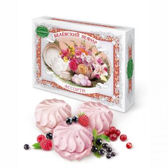 Belyevsky Zephyr Set - 5 delicious varieties 250g each (total 1250 g)