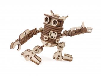 Lemmo 3D-Holz-Modell Bausatz - beweglicher Roboter "PHIL"