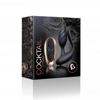 Rocks-Off - Cocktail Couple Vibrator - Black