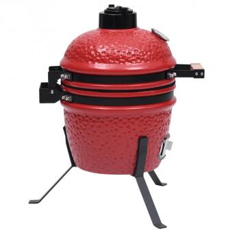 Kamado Grill Smoker 2in1 Keramik 56cm Holzkohlegrill