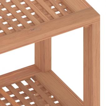 Badezimmer-Beistelltisch 60x30x45 cm Massivholz Teak