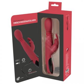 Stossender, rotierender und sich erwärmender Rabbit Vibrator