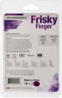 Frisky Finger Kugelvibrator - Lila