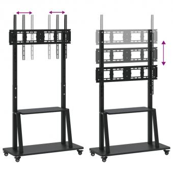 TV-Ständer auf Rollen 32-90 Zoll Max VESA 800x600 mm 100kg