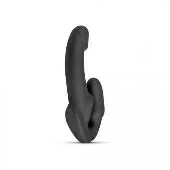 No-Parts - Morgan Strapless Strap-On Dildo - 22 cm - Black