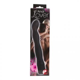 Wavy anal vibrator in black