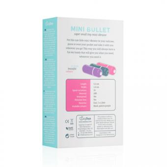 Bullet-Vibrator mit 10 Geschwindigkeiten - Lila