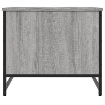 Couchtisch Grau Sonoma 85,5x51x45 cm Holzwerkstoff