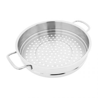 B-Ware BEM Dampfkocher 26 cm aus Edelstahl, 6-tlg. Induktion geeignet