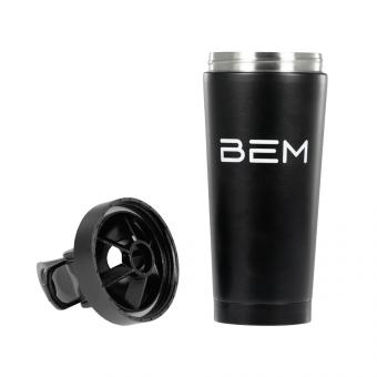 BEM Thermoflasche mit einem Shaker Ball für heiße oder kalte Getränke 750 ml