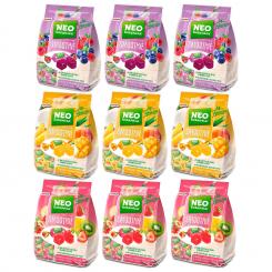 SMOOTHIE set: 9 x SMOOTHIE fruit gum sweets in 3 flavors (1.8kg)