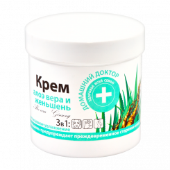 Domaschnij Doktor Ganzkörpercreme Aloe Vera und Ginseng 250 ml