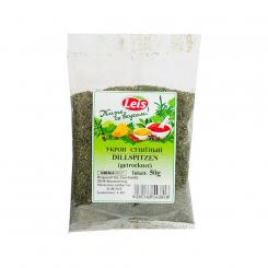 Leis Dillspitzen getrocknet, 50g