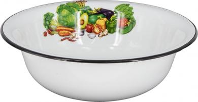 Lysvenskiye enameled bowl Ø 50 cm vegetables, 16 l