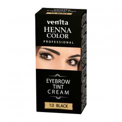 Henna Color Professional for eyebrows 1.0 black, 15 g