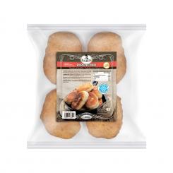 BARIN Piroschki – Hefeteigtaschen mit Kartoffel, 450g TK (Packungsinhalt 4 Stück)