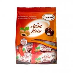 Akkond chocolates Ledi Noch with apricots, 350g