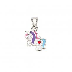 Unicorn pendant in 925 silver for children