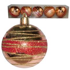 Balls - Christmas tree decorations, set of 5