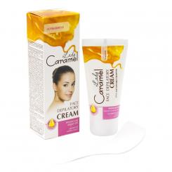 Lady Caramel Enthaarungscreme für das Gesicht, 50 ml