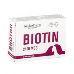 Golden Pharm Biotin-Tabletten 30 Tabletten, 7,5 g