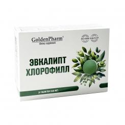 Golden Pharm Eukalyptus + Chlorophyll 24 Lutschtabletten, 12 g