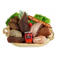 Premium-Set Barin: Fleischspezialitäten ca. 2,15 kg + Brot 650g + Adzhika 195 ml