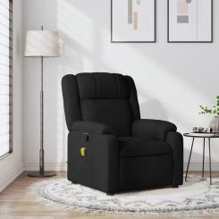 Massage chair black fabric