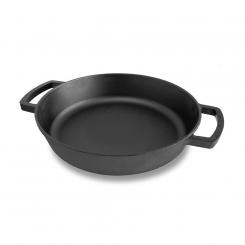 BriZoll cast iron serving pan with two handles