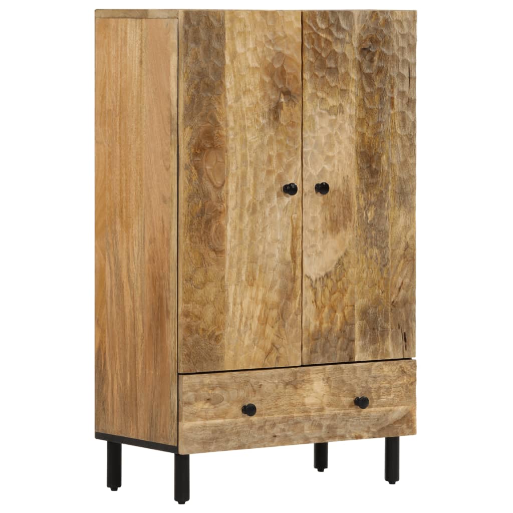 Highboard 60x33x100 cm Massivholz Mango | online kaufen - Kaufbei.tv