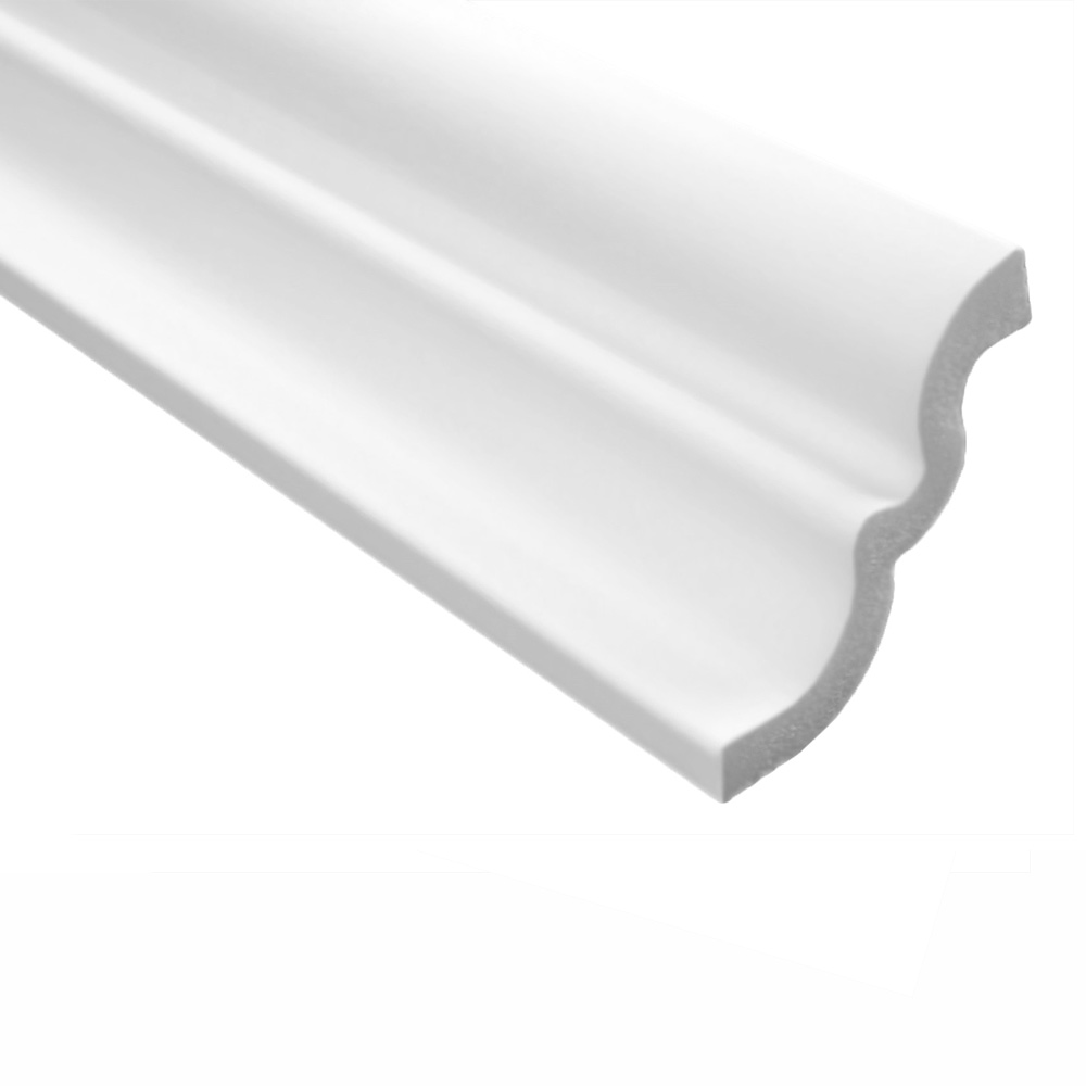 Marbet Stuckleisten E-21 weiß, 62x62 mm 30 Meter / 15 Leisten online kaufen  