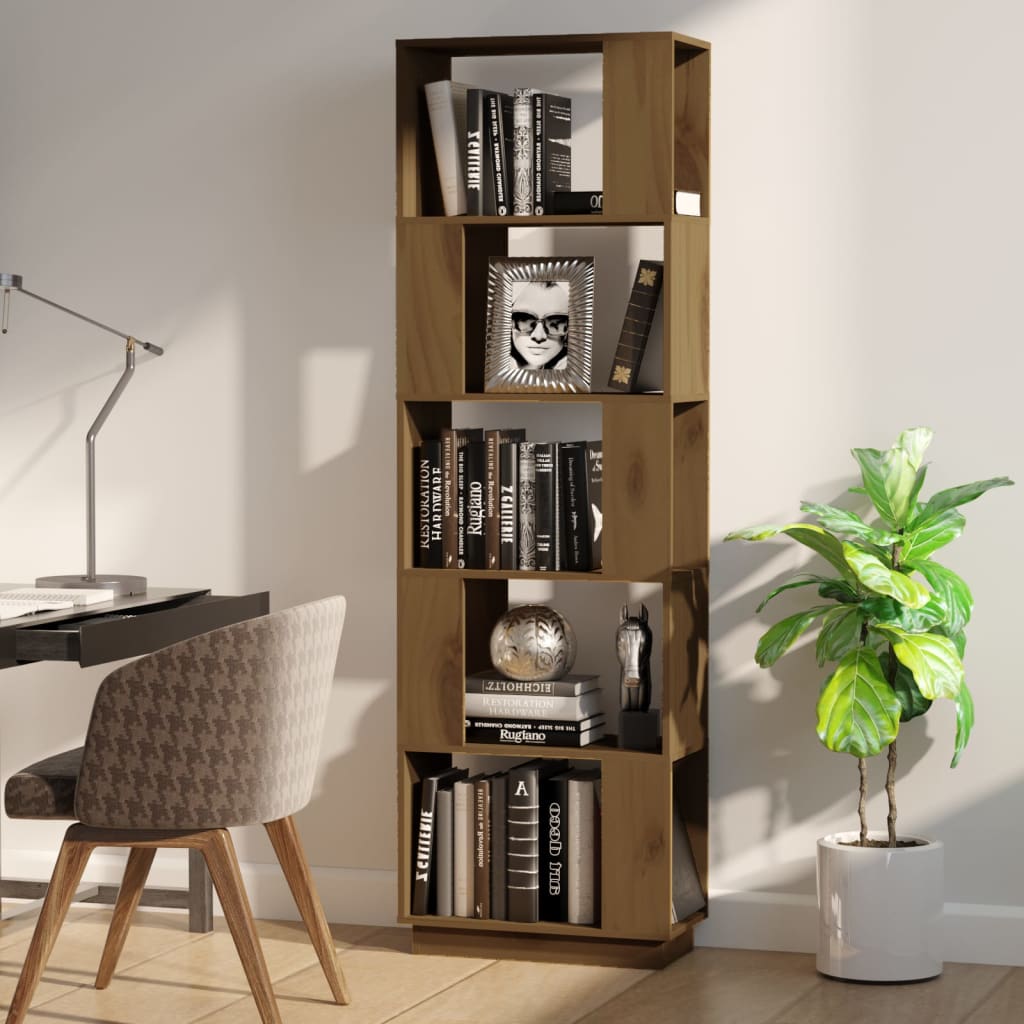 Bücherregal Raumteiler 51x25x163,5cm Massivholz Kiefer online kaufen