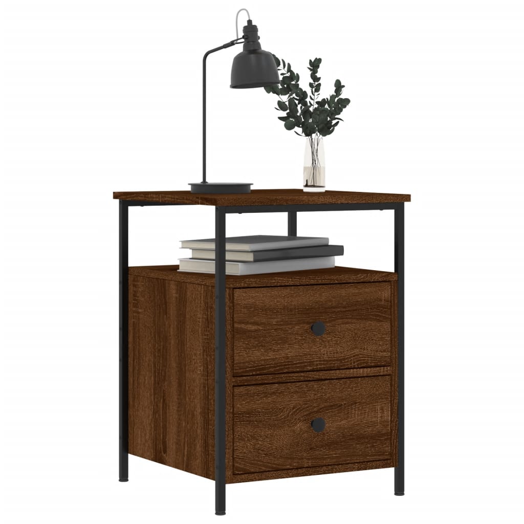 Oak look online bedside tables