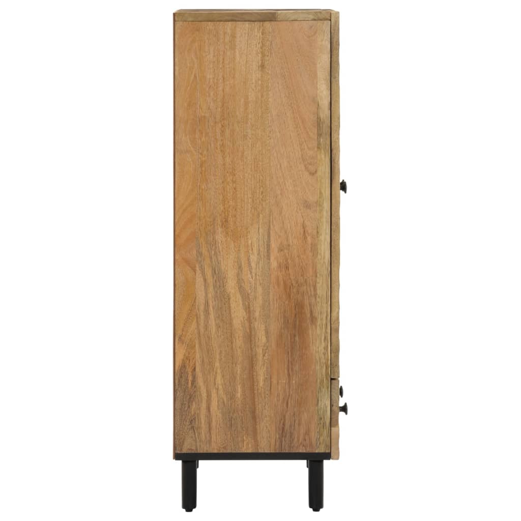 Highboard 60x33x100 cm Massivholz Mango | online kaufen - Kaufbei.tv