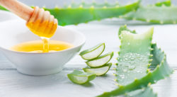 Aloe Vera with honey